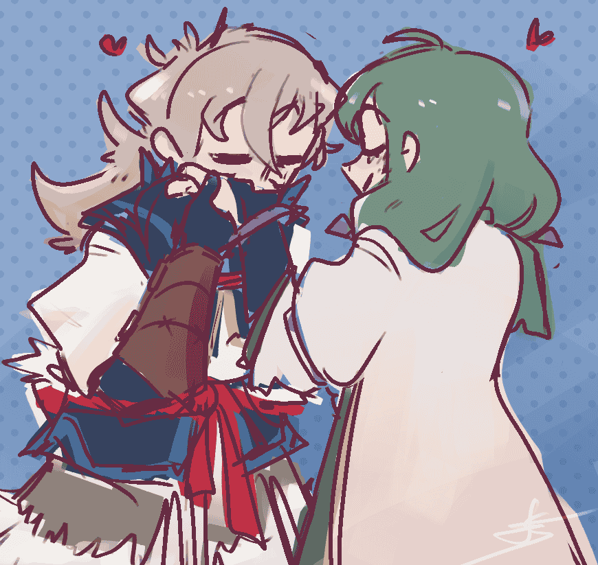 Timeskip Kirgai x Midori Commission part 1!!!
