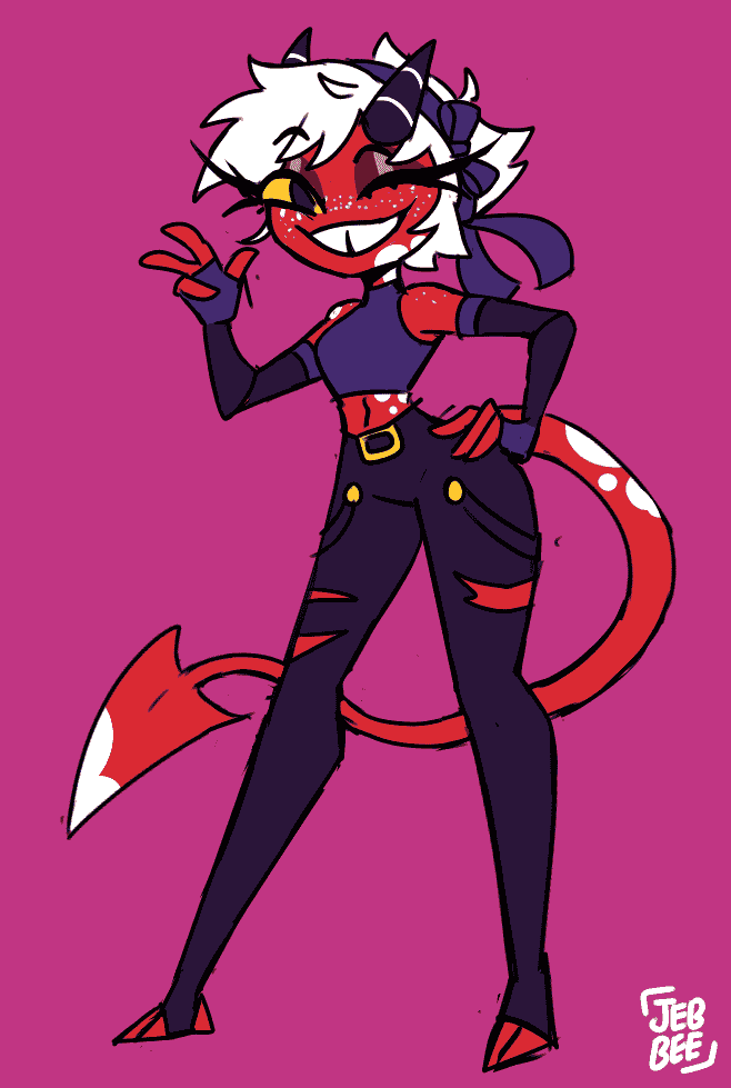 Scarlet from FE as an Imp