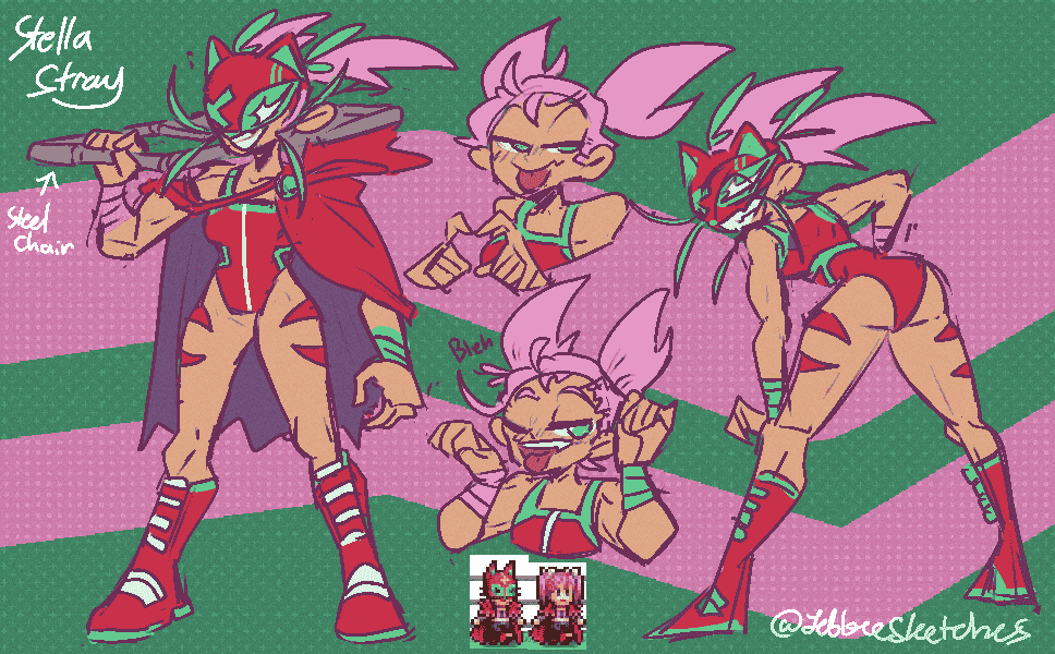 Stella Stray reference sheet